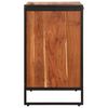 vidaXL Shoe Cabinet 67x38x65 cm Solid Wood Acacia
