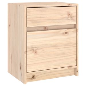 vidaXL Bedside Cabinet 40x31x50 cm Solid Pinewood