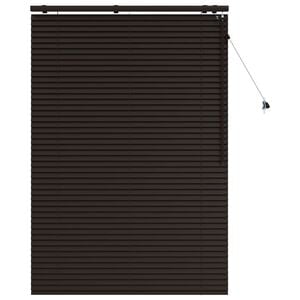 vidaXL Venetian Blind Dark Brown 110 x 160 cm 35 mm