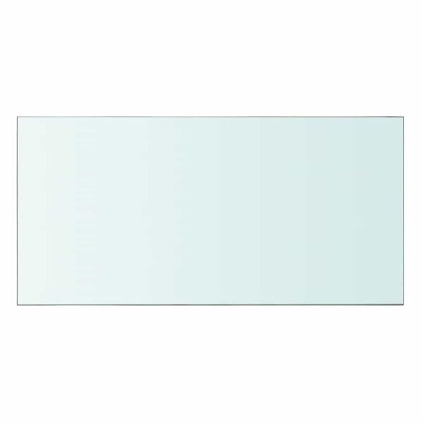 vidaXL Shelves 2 pcs Panel Glass Clear 60x30 cm