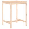 vidaXL 3 Piece Garden Bar Set Solid Wood Pine