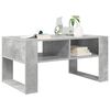 vidaXL Coffee Table Concrete Grey 92 x 53 x 45 cm Engineered Wood