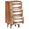 vidaXL Chest of Drawers 43.5x35x90 cm Solid Acacia Wood