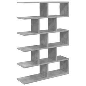 vidaXL Wall Shelf Concrete Grey 70 x 20 x 100 cm Engineered Wood