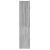 vidaXL Highboard Grey Sonoma Engineered Wood