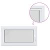 vidaXL Basement Window Internal Colour White RISOR 110 x 55 cm