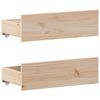 vidaXL Bed Frame without Mattress with Headboard 120x190 cm Small Double Solid Wood Pine