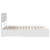 vidaXL Bed Frame with Drawer with Headboard Manual Engineered Wood