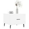 vidaXL Coffee Table White 50x50x40 cm Engineered Wood
