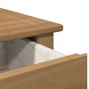 vidaXL Bedside Cabinet Panama 46x40x57 cm Solid Wood Pine