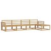 vidaXL Outdoor Sofa Set 5 pcs White 333 x 162.5 x 73 cm