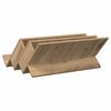 vidaXL Magazine Rack Artisan Oak 65 x 53 x 28.5 cm Engineered Wood