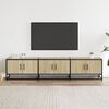vidaXL TV Cabinet Sonoma Oak 180x35x41 cm Engineered Wood