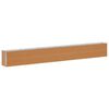 vidaXL Garden Raised Bed Light Brown 582 x 50 x 68 cm Galvanised Steel