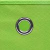 vidaXL Storage Boxes 10 pcs Non-woven Fabric 28x28x28 cm Green