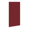 vidaXL Pleated Blind Bordeaux Red 105x200 cm Fabric Width 104.4 cm Polyester