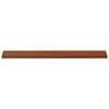 vidaXL Window Sill Brown Wood 120 x 20 x 4.5 cm PVC
