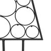 vidaXL Metal Christmas Tree for Decoration Black 60 cm