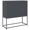 vidaXL Sideboard Anthracite 100.5x39x107 cm Cold-rolled Steel