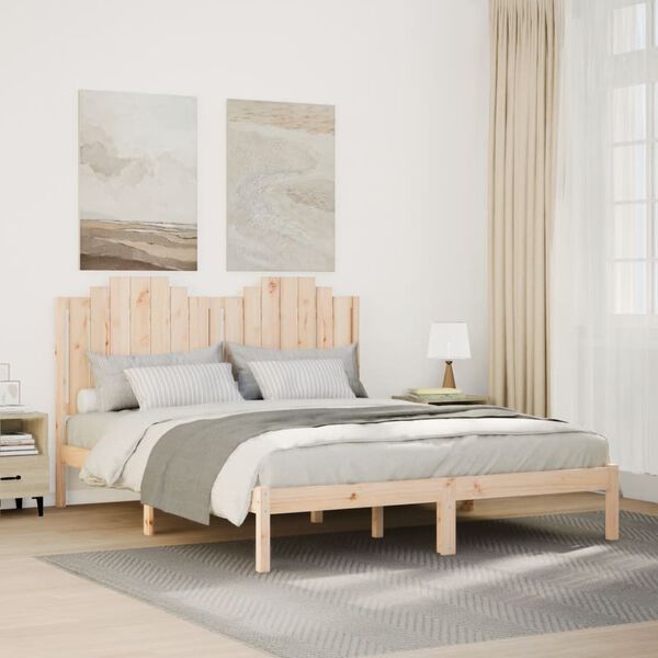vidaXL Extra Long Bed Frame without Mattress&nbsp;140x220 cm Solid Wood