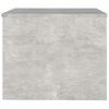 vidaXL Coffee Table Concrete Grey 80x50x40 cm Engineered Wood
