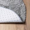 vidaXL Shaggy Rug High Pile NAVARRA Light Grey 200x200 cm Polyester