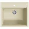 vidaXL Kitchen sinks Granite Beige