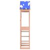 vidaXL Play Tower Brown 52.5 x 85 x 265 cm Solid Douglas Wood