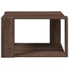 vidaXL Coffee Table Brown Oak 51.5x51.5x30 cm Engineered Wood