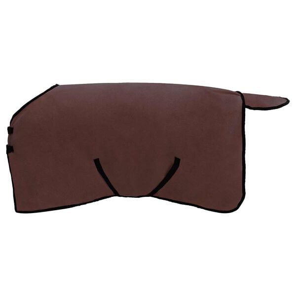 vidaXL Horse Blanket Full Dark Brown Polyester
