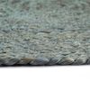 vidaXL Placemats 4 pcs Plain Olive Green 38 cm Round Jute