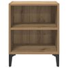 vidaXL Bedside Cabinet Artisan oak 40 x 30 x 50 cm Engineered wood