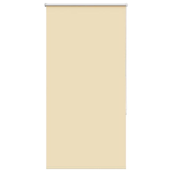 vidaXL Roller Blind Blackout Beige 70x130 cm Fabric Width 65.7 cm Polyester