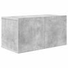 vidaXL 6 Piece TV Cabinet Set Concrete Grey Engineered Wood