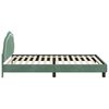 vidaXL Children's Bed Frame with Headboard Sea Green 80 x 200 cm