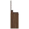vidaXL Dressing Table Brown 50 x 41 x 140 cm Engineered Wood