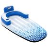 Bestway Floating Lounger | Blue and white | Vinyl | 183 x 97 x 53.5 cm