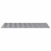 vidaXL Stair Tread Rectangular 4 pcs Silver 90 x 40 cm Aluminium
