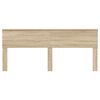 vidaXL Headboard Sonoma Oak 200 cm Engineered wood