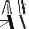 vidaXL Campfire Tripod Black 92 x 92 x 171.5 cm Steel
