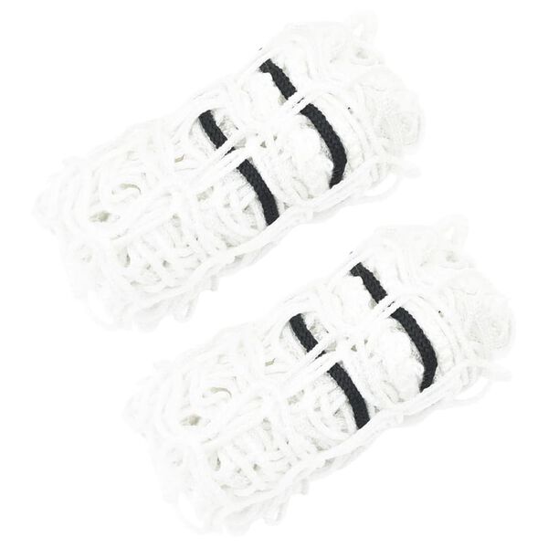 vidaXL Hay Nets 2 pcs Round White 75x75 cm PP