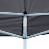 vidaXL Party Tent Folding Anthracite 291 x 580 x 315 cm Oxford Fabric