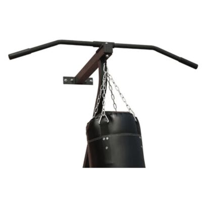 Punch Bag with Wall Chinning Bar