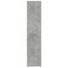 vidaXL Highboard Concrete Grey 40x42.5x185 cm Engineered Wood