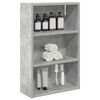 vidaXL Bathroom Wall Cabinet Concrete Grey 40 x 16 x 62.5 cm