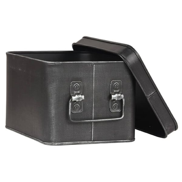 LABEL51 Storage Box Media 22x17x13 cm M Antique Black