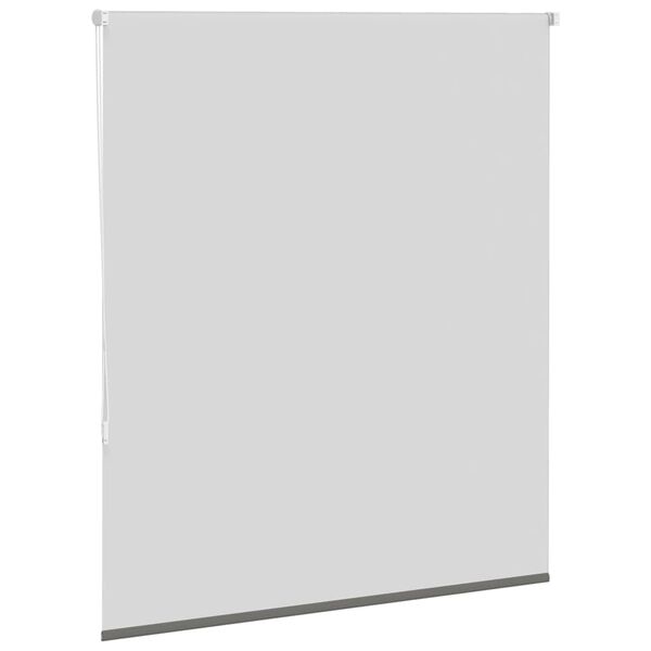 vidaXL Roller Blind Blackout Grey 125x175 cm Fabric Width 121.6 cm Polyester