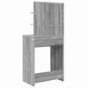 vidaXL Bedroom Dressing Tables Grey Sonoma 80 x 39.6 x 135 cm