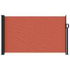 vidaXL Retractable Side Awning Terracotta 120x600 cm