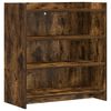 vidaXL Sideboard Smoked Oak 75 x 36 x 80 cm Engineered Wood